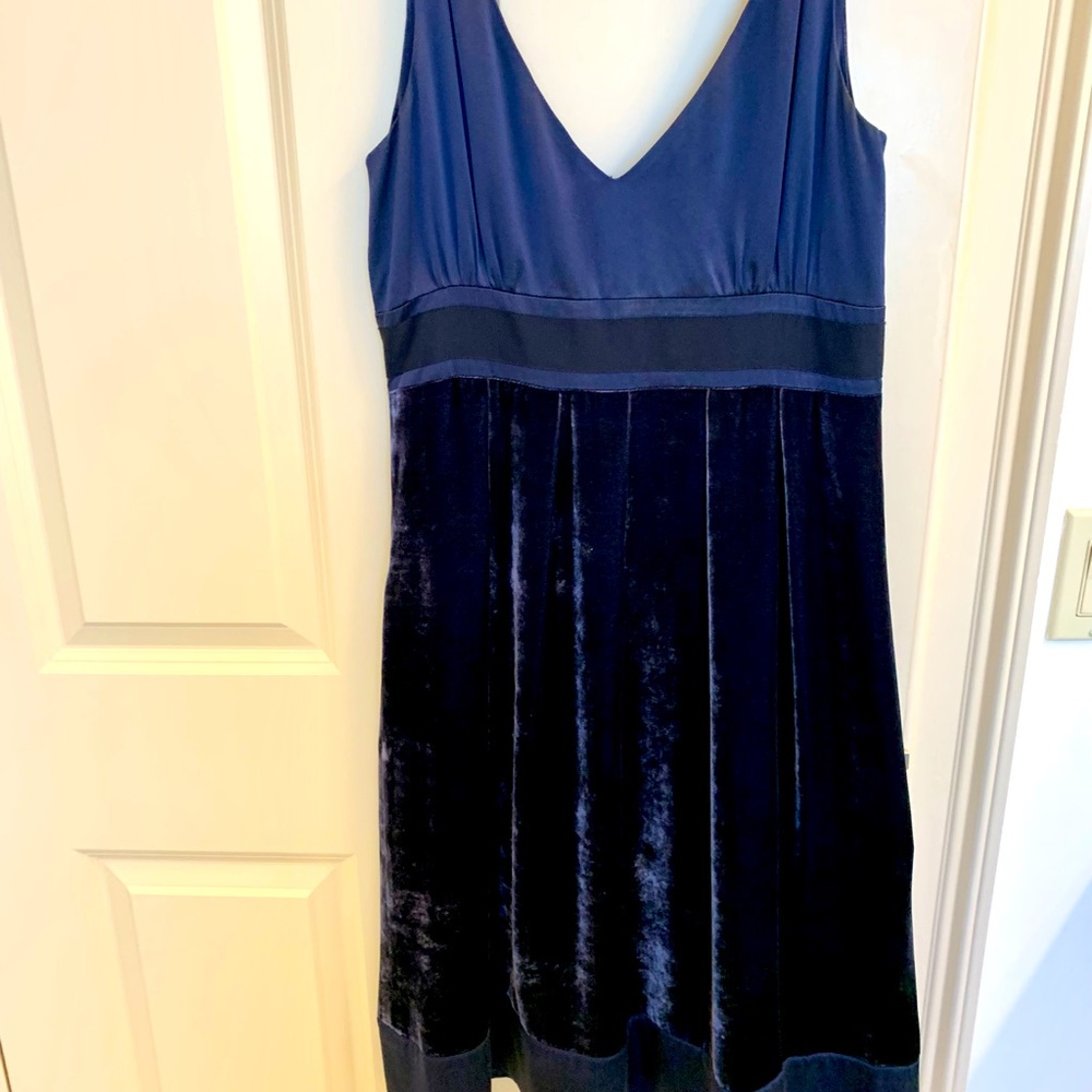 Jigsaw velvet sleeveless dress